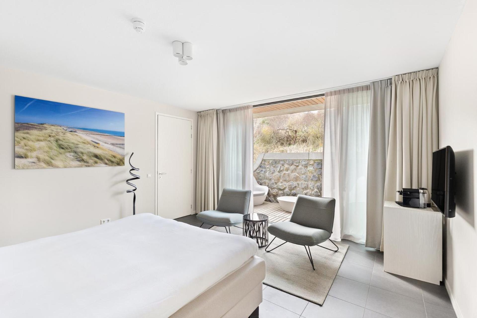 Duinhotel Tien Torens Zoutelande Exteriér fotografie