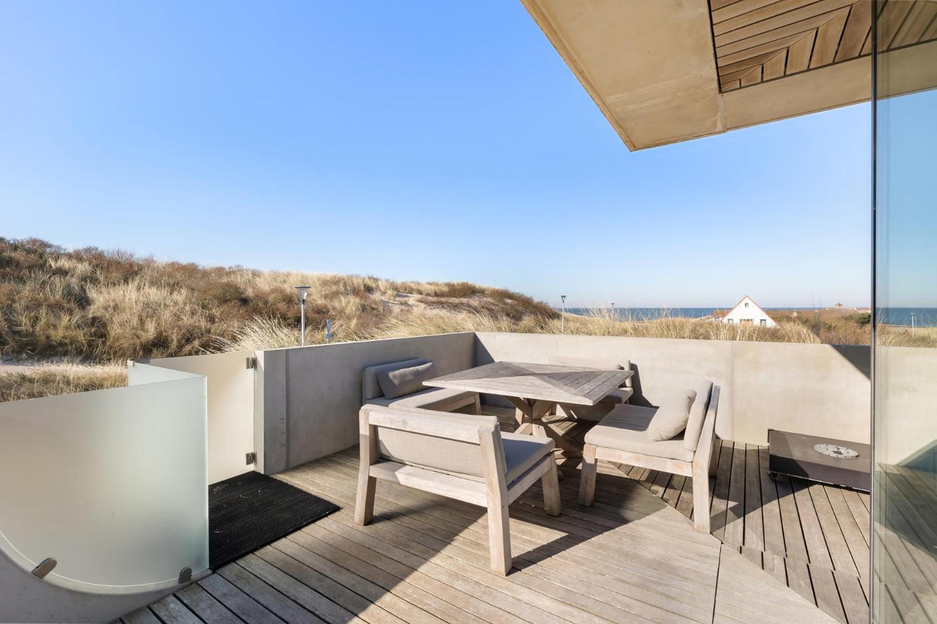 Duinhotel Tien Torens Zoutelande Exteriér fotografie